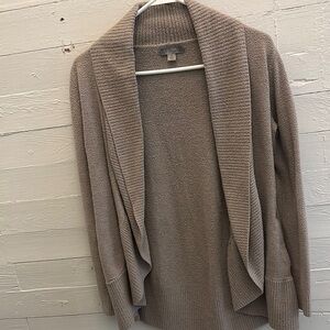 Barefoot Dreams Cozy Tan Cardigan Size‎ Small